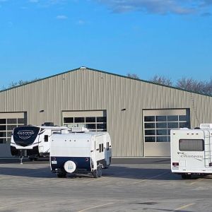 New Generation RV - Foundation and Parking Lot Work 