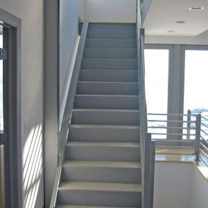 Residential Concrete Stairwell